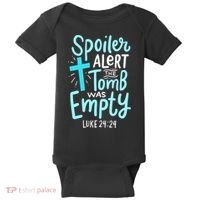 The Tomb Was Empty Luke 24:24 Baby Bodysuit thumb 0