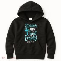 The Tomb Was Empty Luke 24:24 Kids Hoodie thumb 0