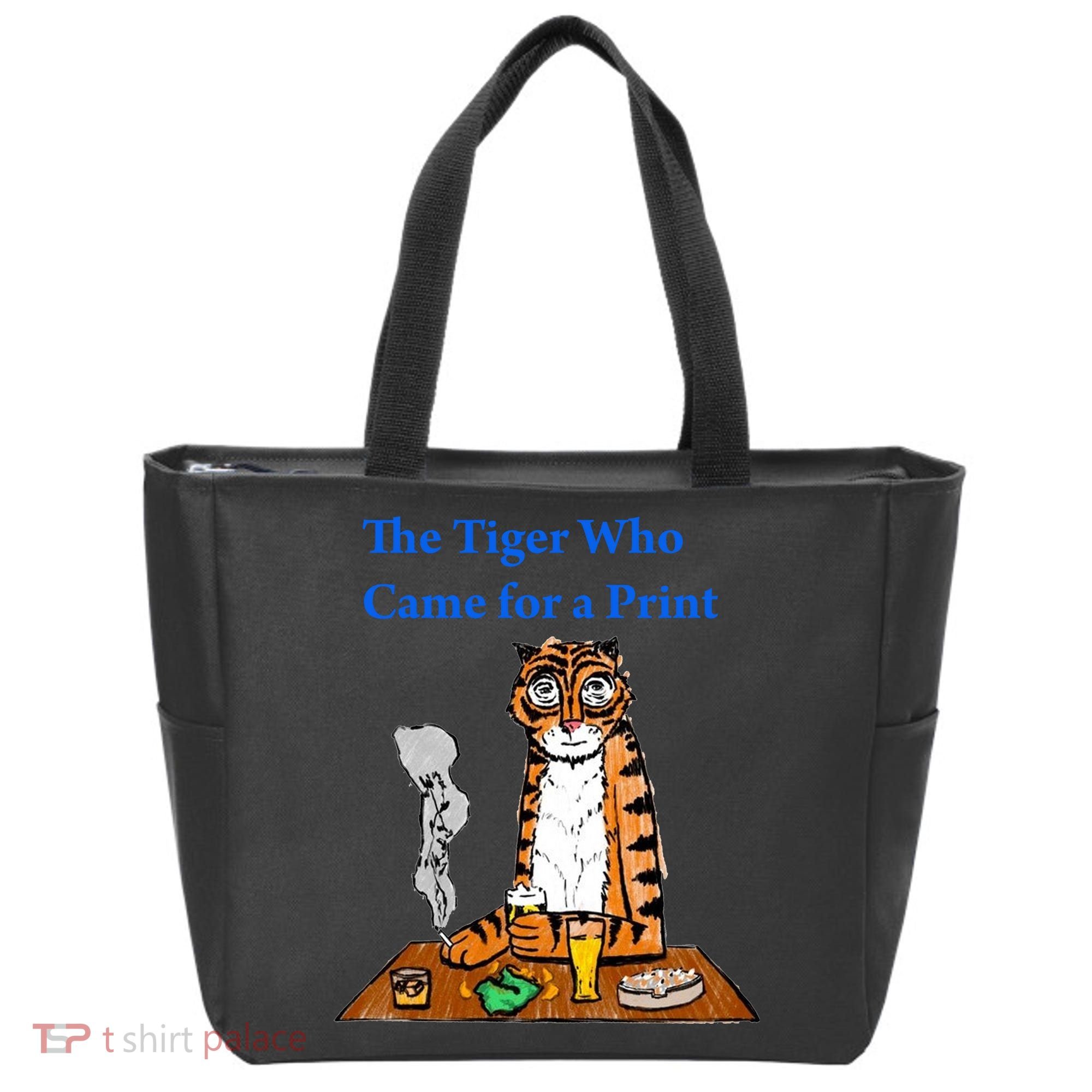 The Tiger Who Came For A Pint Tote Bag