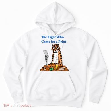 The Tiger Who Came For A Pint Hoodie