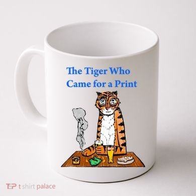 The Tiger Who Came For A Pint Coffee Mug