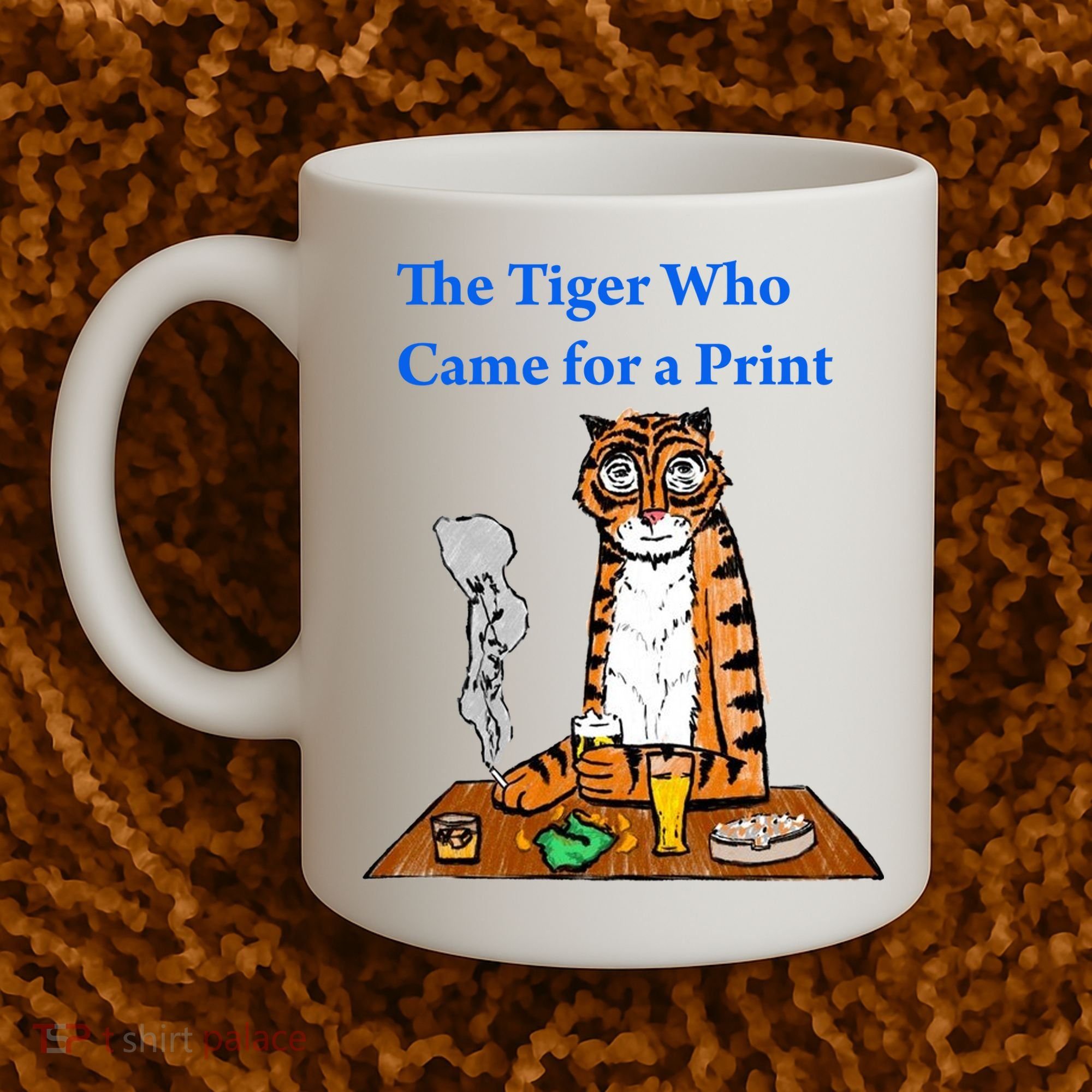 The Tiger Who Came For A Pint Coffee Mug