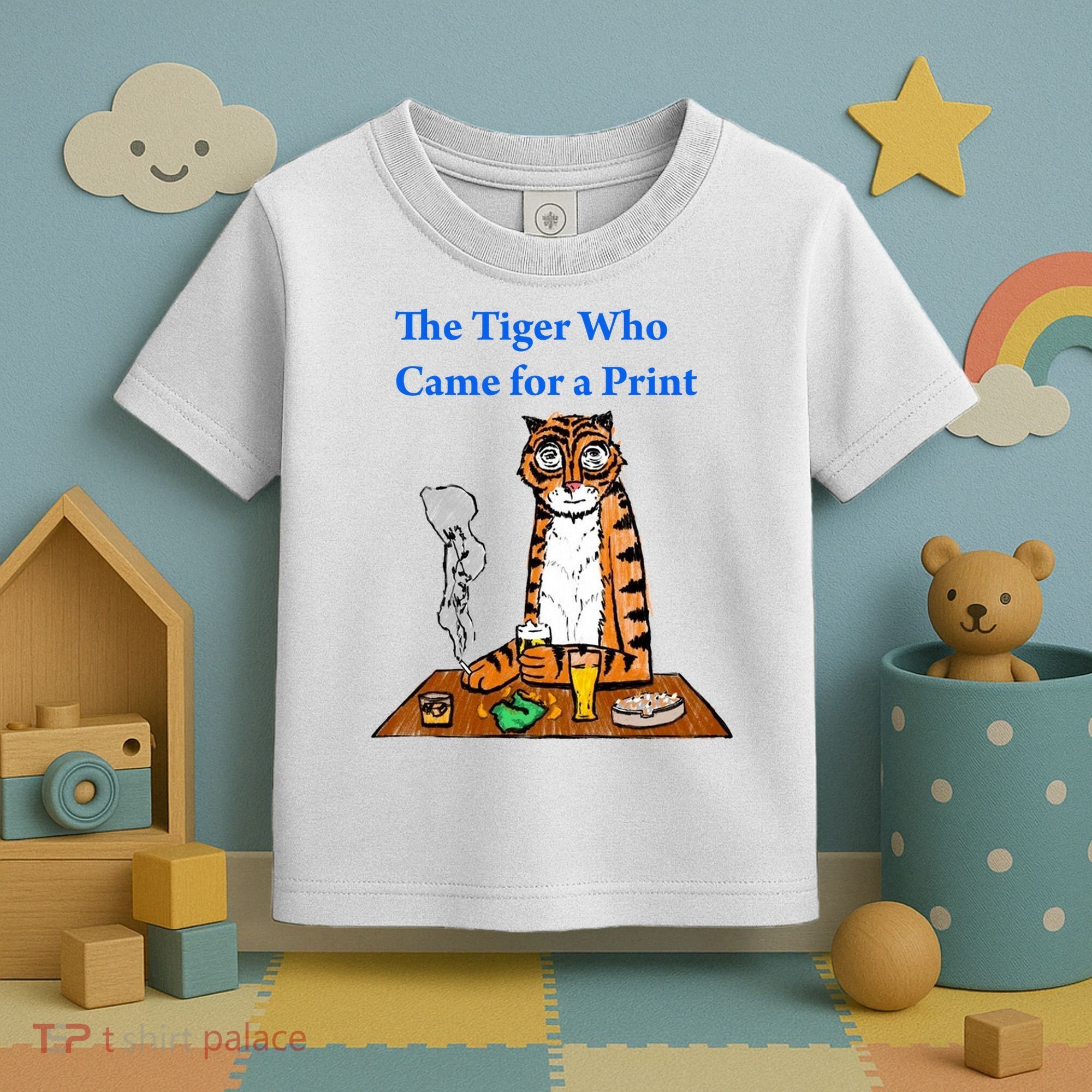 The Tiger Who Came For A Pint Toddler T-Shirt