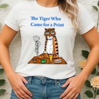 The Tiger Who Came For A Pint Women's T-Shirt thumb 2