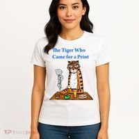 The Tiger Who Came For A Pint Women's T-Shirt thumb 4