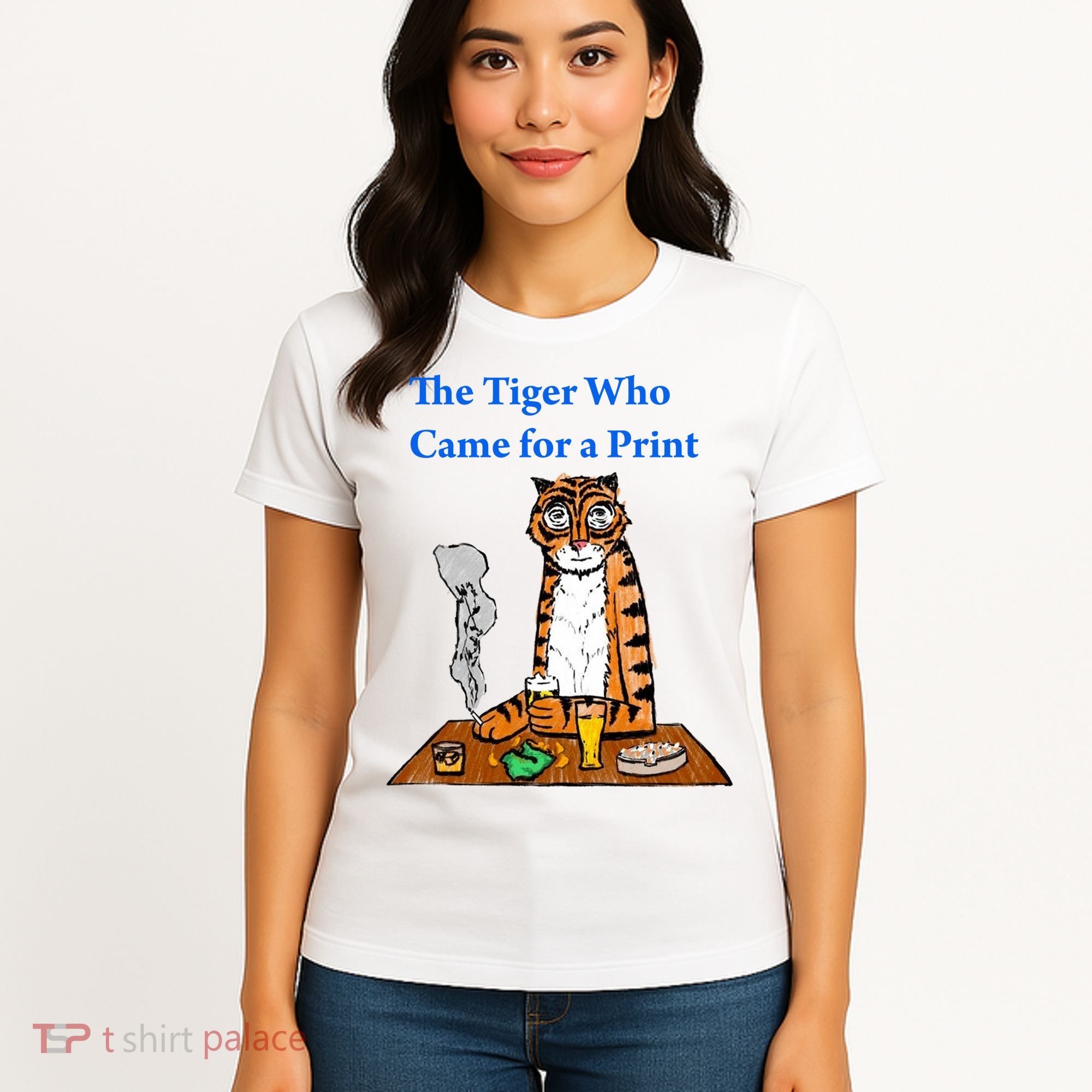 The Tiger Who Came For A Pint Women's T-Shirt