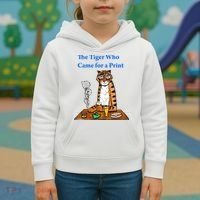 The Tiger Who Came For A Pint Kids Hoodie thumb 3