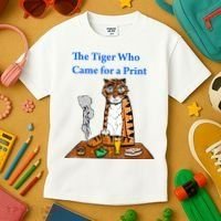 The Tiger Who Came For A Pint Kids T-Shirt thumb 3