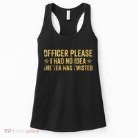 The Tea Was Twisted Quote Women's Tank Top thumb 0