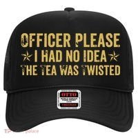 The Tea Was Twisted Quote Hat thumb 0