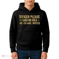 The Tea Was Twisted Quote Kids Hoodie thumb 4