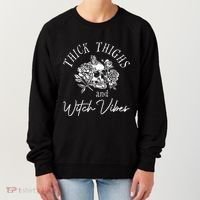 Thick Thighs Witchy Vibes Women's Sweatshirt thumb 0