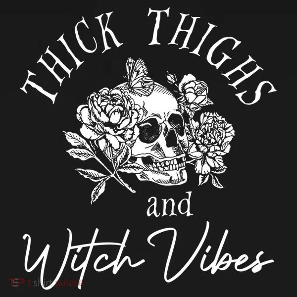 Thick Thighs Witchy Vibes Bucket Hat
