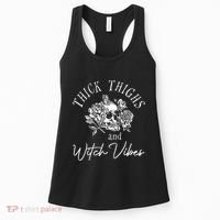 Thick Thighs Witchy Vibes Women's Tank Top thumb 0