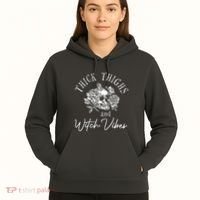 Thick Thighs Witchy Vibes Hoodie thumb 5