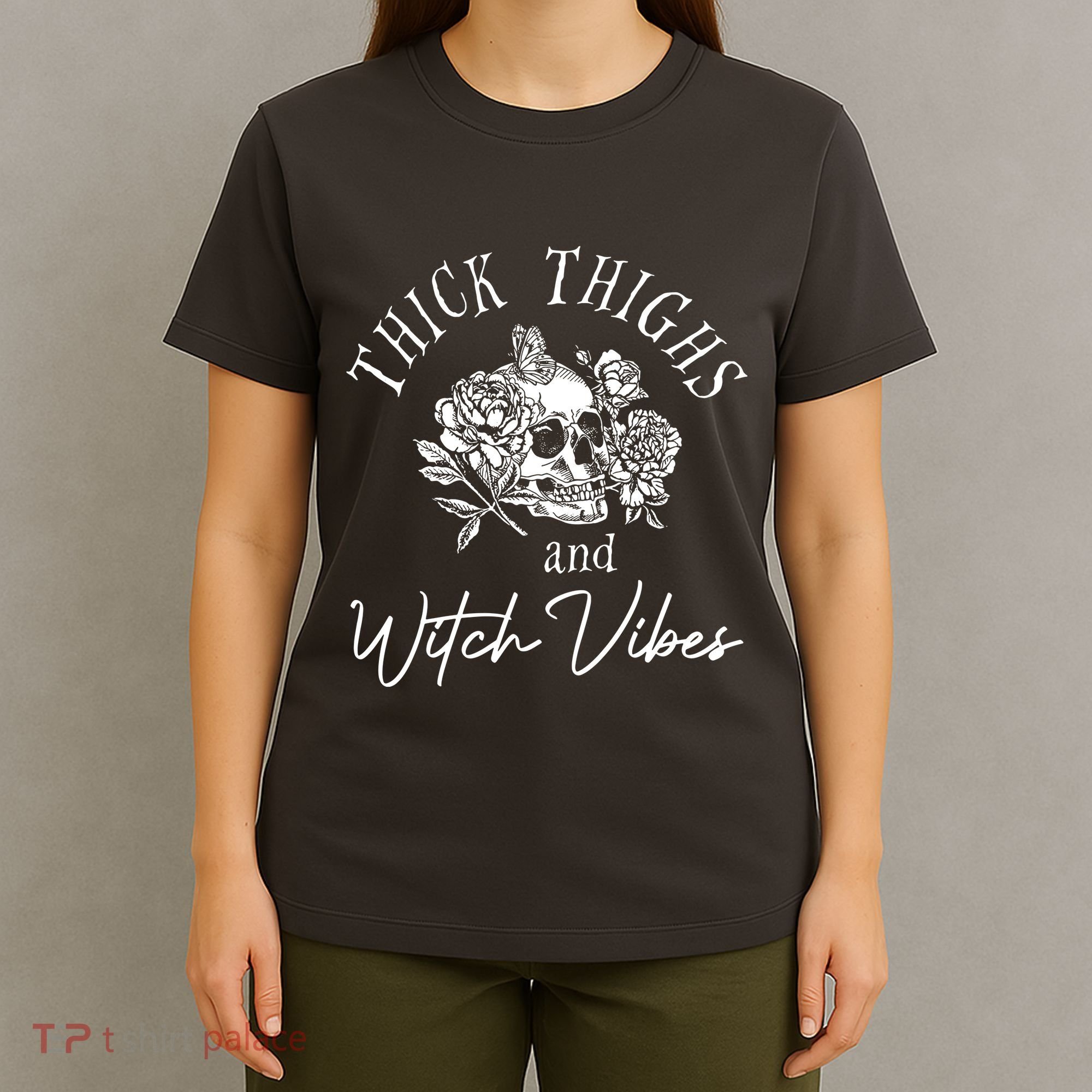 Thick Thighs Witchy Vibes T-Shirt