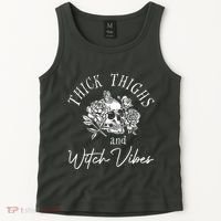 Thick Thighs Witchy Vibes Tank Top thumb 2