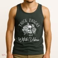 Thick Thighs Witchy Vibes Tank Top thumb 3