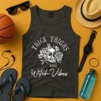 Thick Thighs Witchy Vibes Tank Top thumb 4