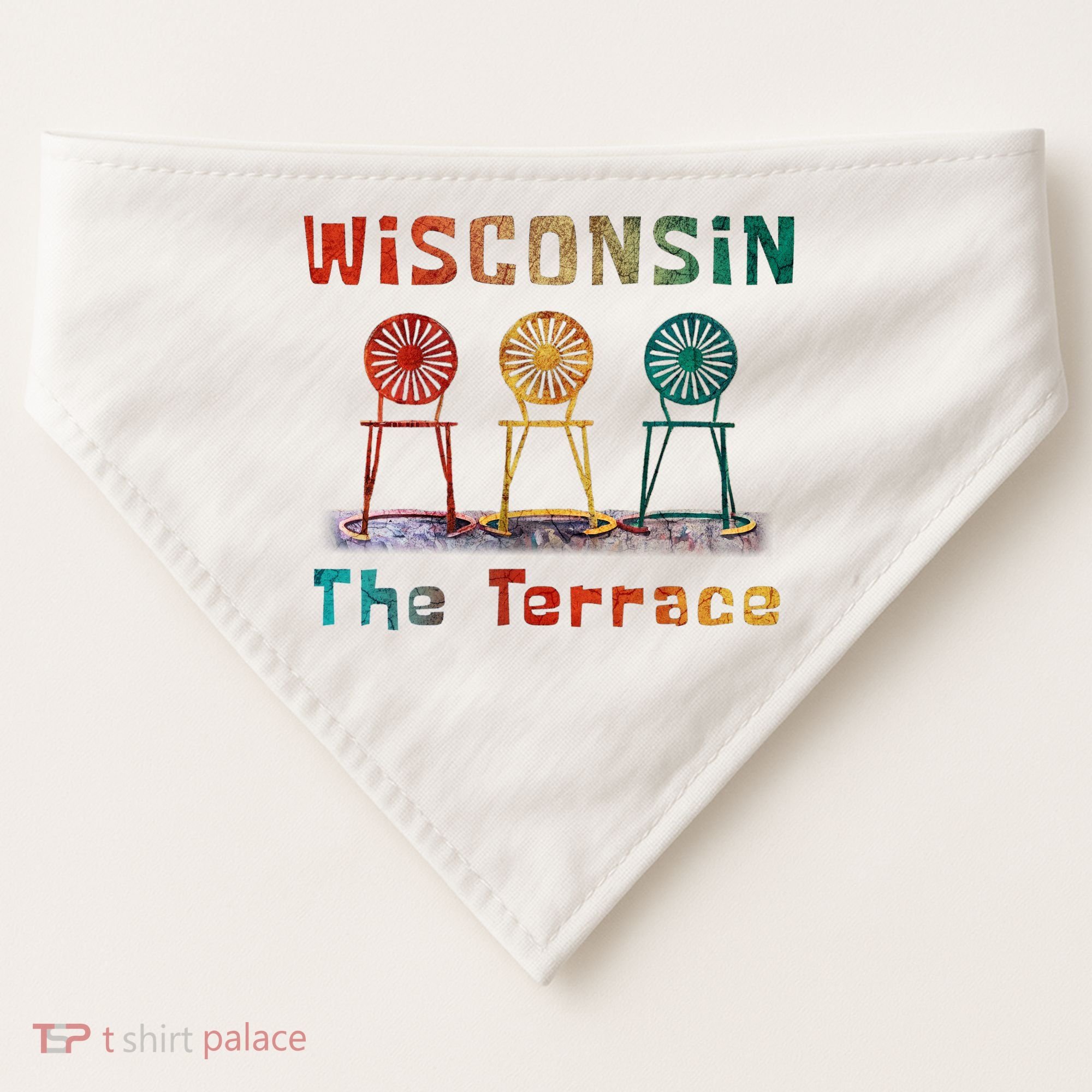 “The Terrace” Wisconsin USA-Made Doggie Bandana