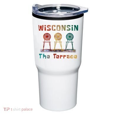 “The Terrace” Wisconsin Tumbler