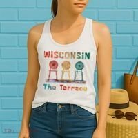 “The Terrace” Wisconsin Women's Tank Top thumb 2