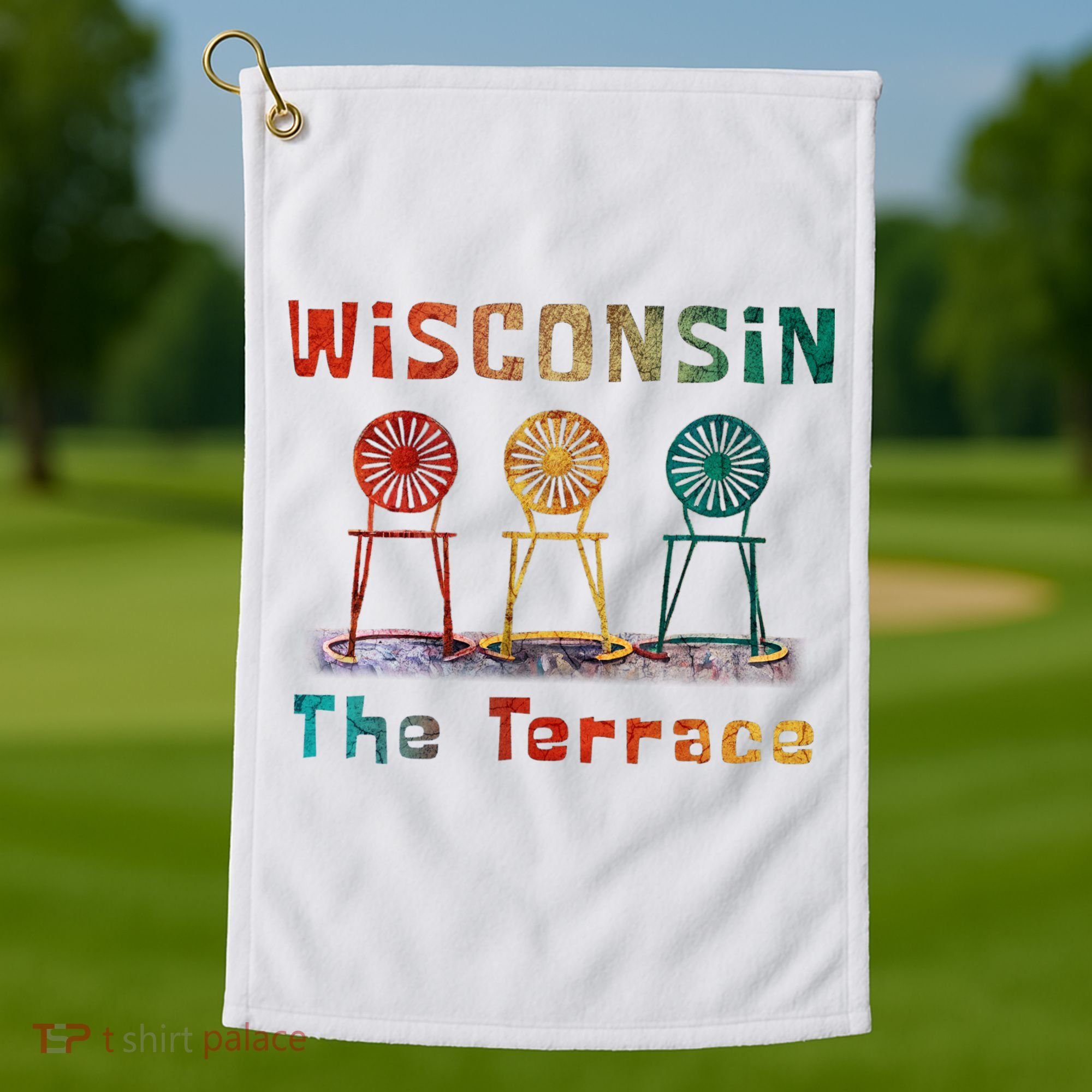 “The Terrace” Wisconsin Golf Towel