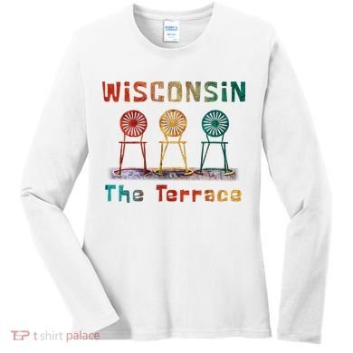 “The Terrace” Wisconsin Women's Long Sleeve Shirt