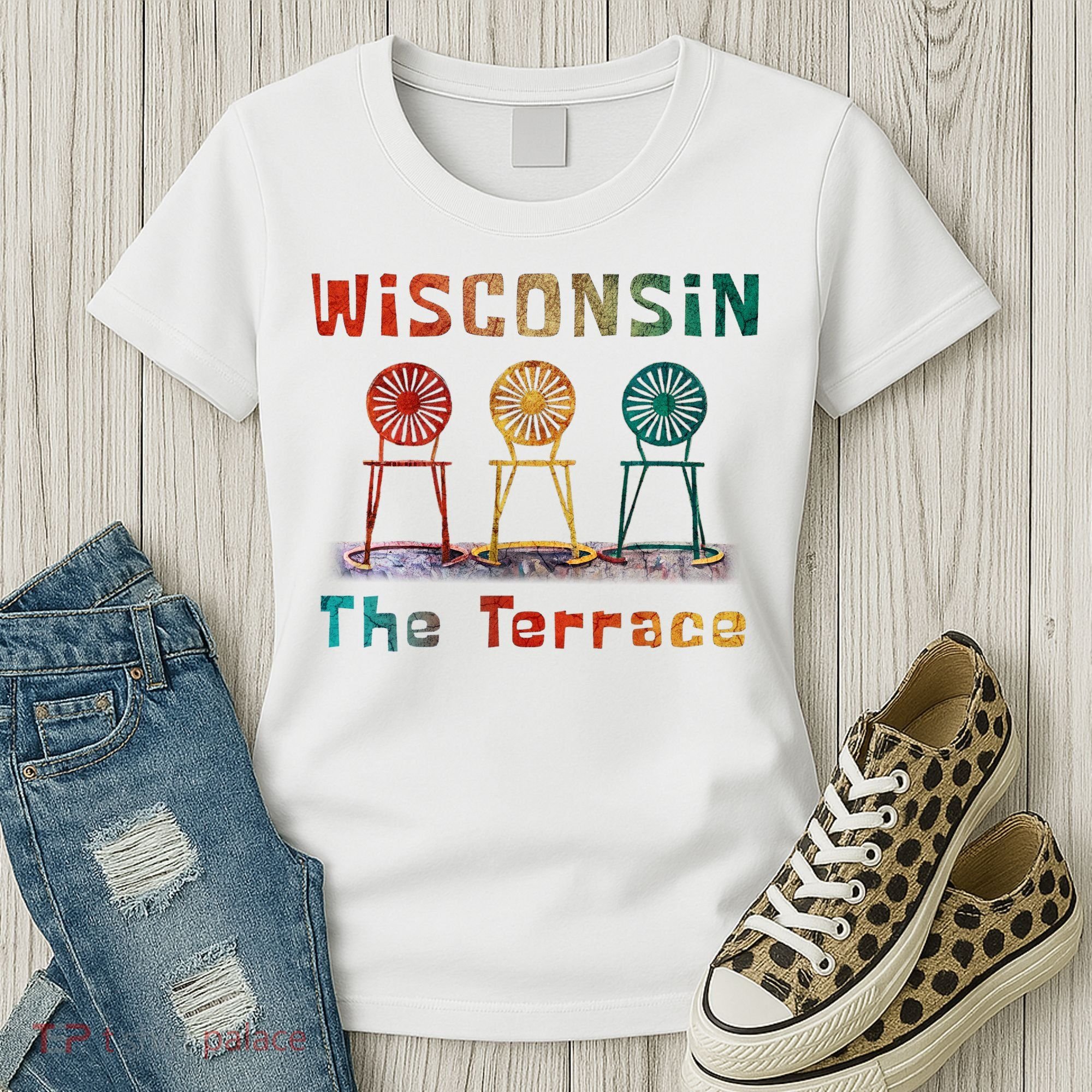 “The Terrace” Wisconsin Women's T-Shirt