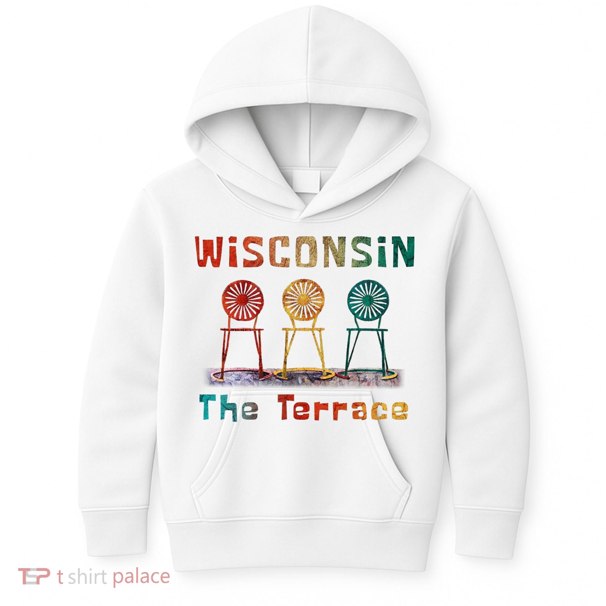 “The Terrace” Wisconsin Kids Hoodie