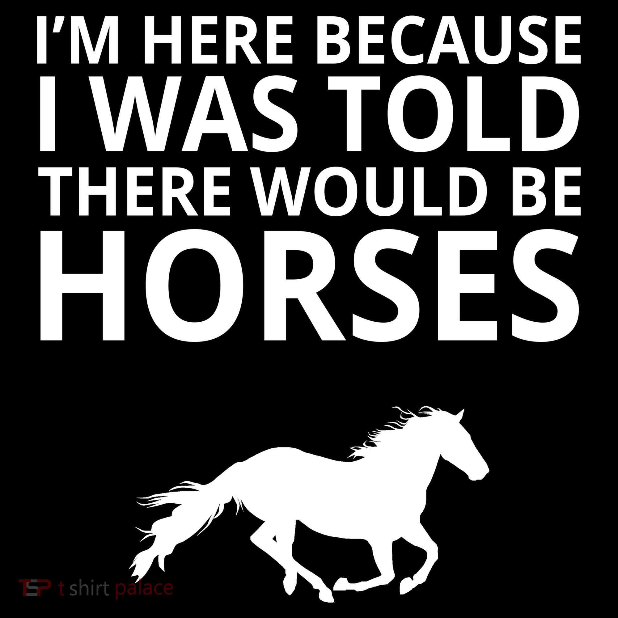 Told There Would Be Horses Visor