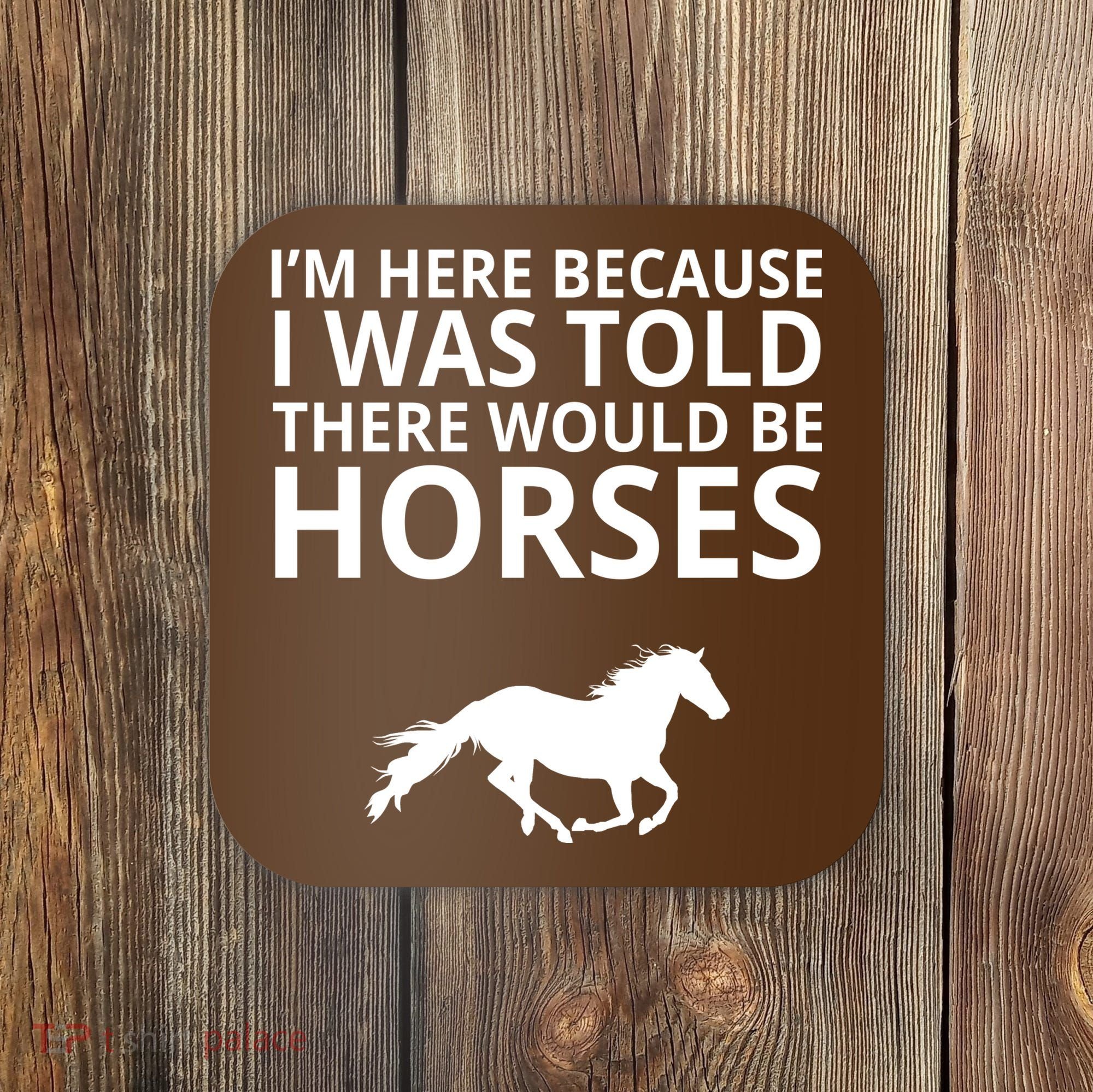 Told There Would Be Horses Coaster