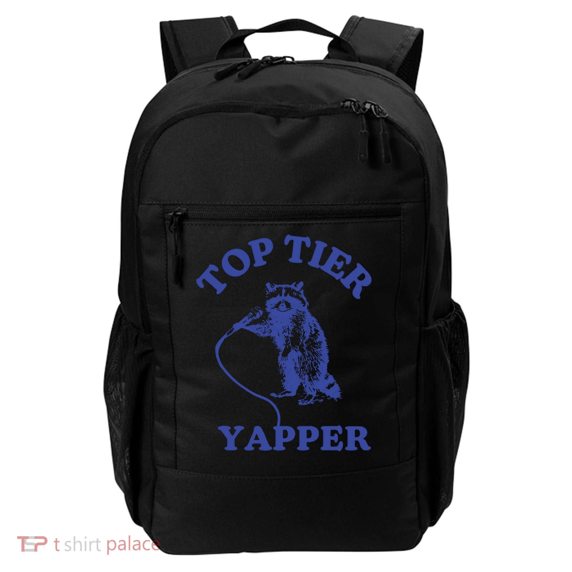 Top Tier Yapper Meme Retro Cartoon Backpack