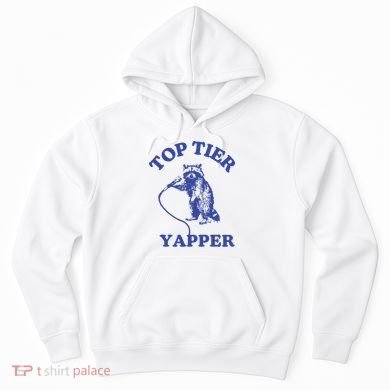 Top Tier Yapper Meme Retro Cartoon Hoodie