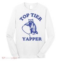 Top Tier Yapper Meme Retro Cartoon Long Sleeve Shirt thumb 0