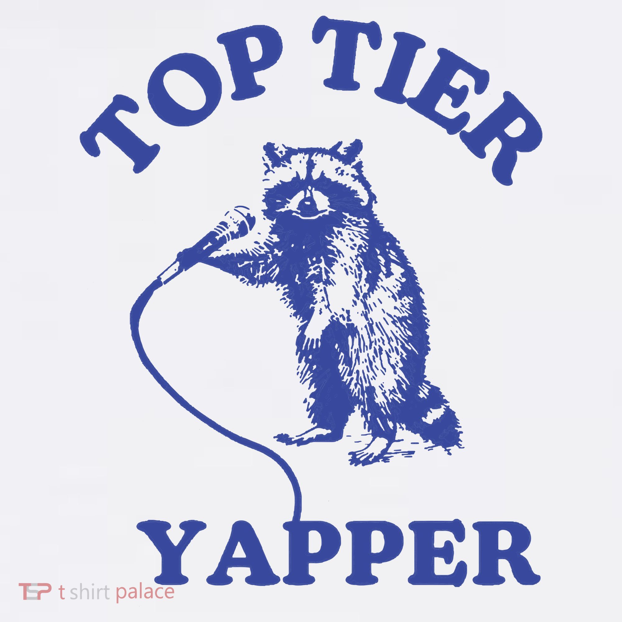 Top Tier Yapper Meme Retro Cartoon Apron