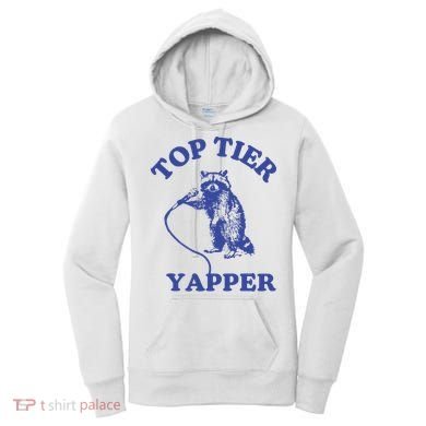 Top Tier Yapper Meme Retro Cartoon Women's Hoodie