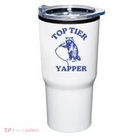 Top Tier Yapper Meme Retro Cartoon Tumbler thumb 0