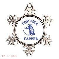 Top Tier Yapper Meme Retro Cartoon Ornament thumb 0