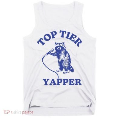 Top Tier Yapper Meme Retro Cartoon Tank Top