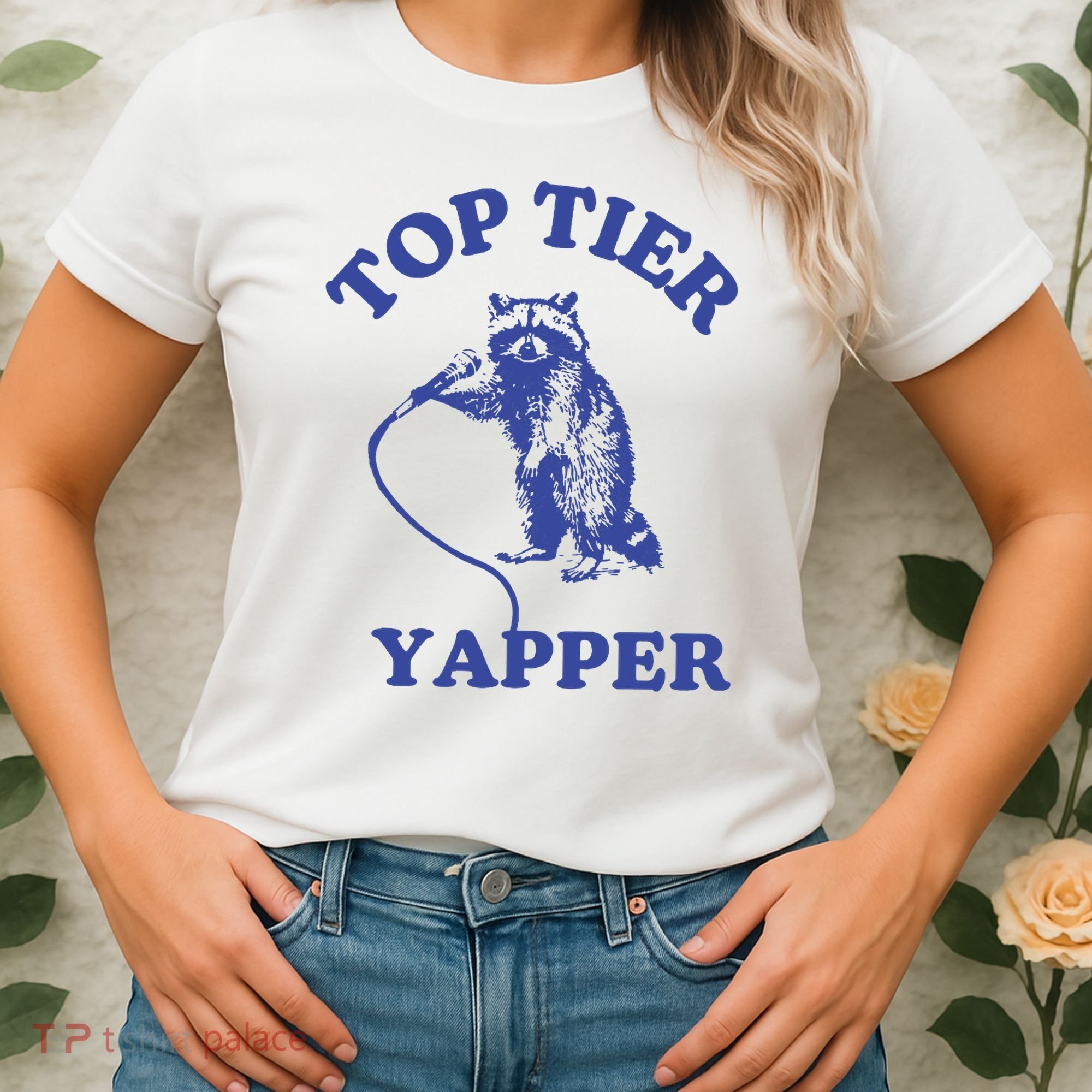 Top Tier Yapper Meme Retro Cartoon Women's T-Shirt
