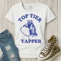 Top Tier Yapper Meme Retro Cartoon Women's T-Shirt thumb 3