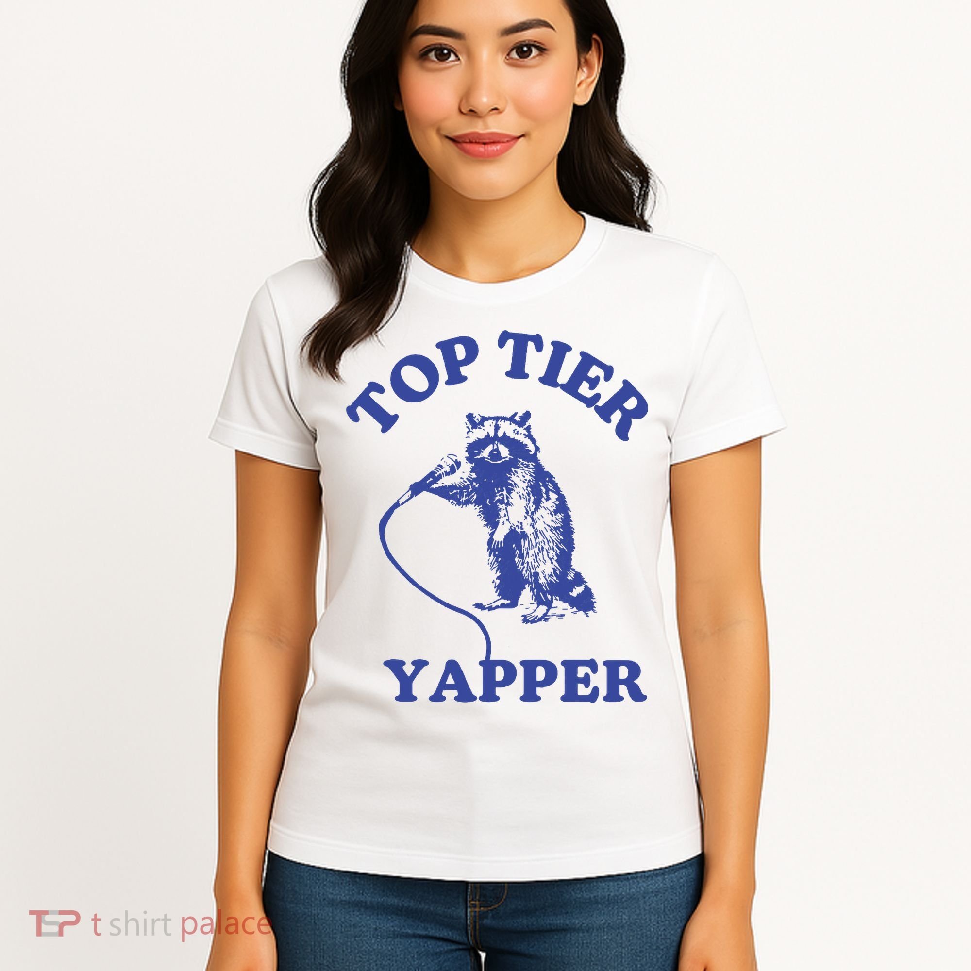 Top Tier Yapper Meme Retro Cartoon Women's T-Shirt