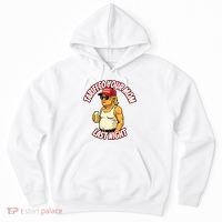 Trump Tariffied Your Mom Last Night Beer Funny Hoodie thumb 0