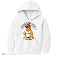 Trump Tariffied Your Mom Last Night Beer Funny Kids Hoodie thumb 0