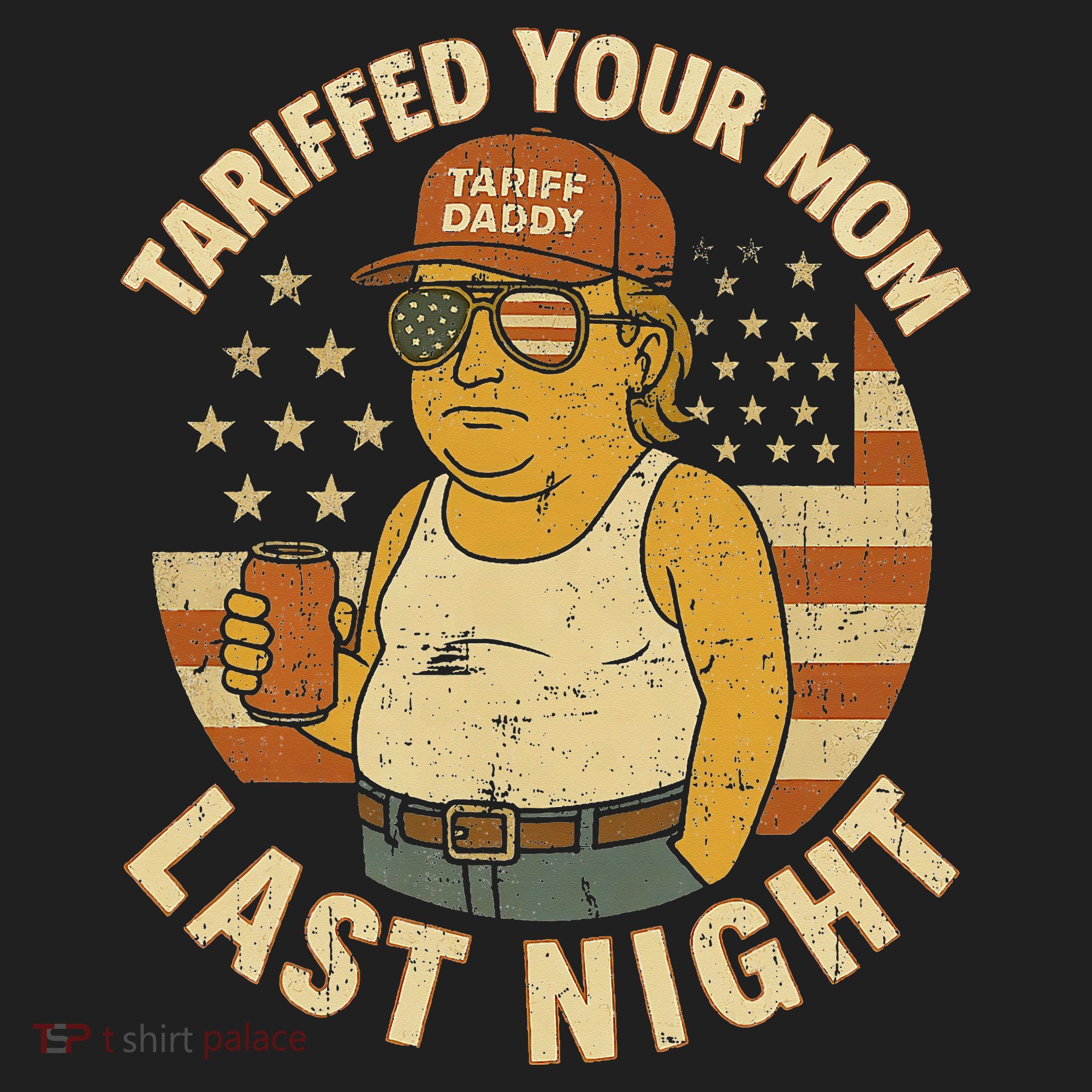 Trump Tariffed Your Mom Last Night Tariff Women's Sweatshirt