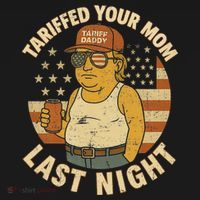 Trump Tariffed Your Mom Last Night Tariff Doggie Tank thumb 4