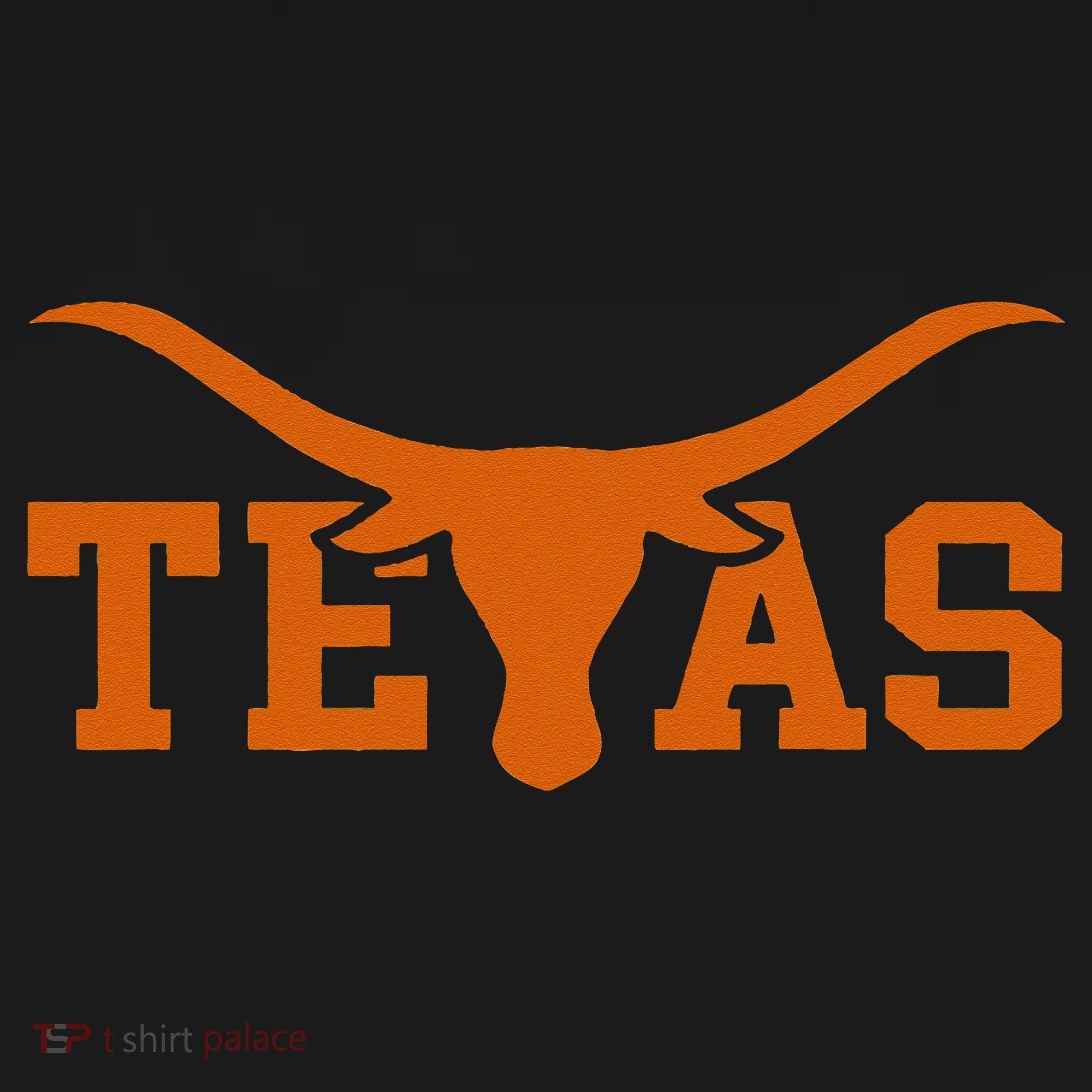 Texas USA Bull American Font Mousepad