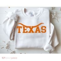 Texas USA Bull American Font Sweatshirt thumb 2