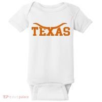 Texas USA Bull American Font Baby Bodysuit thumb 0